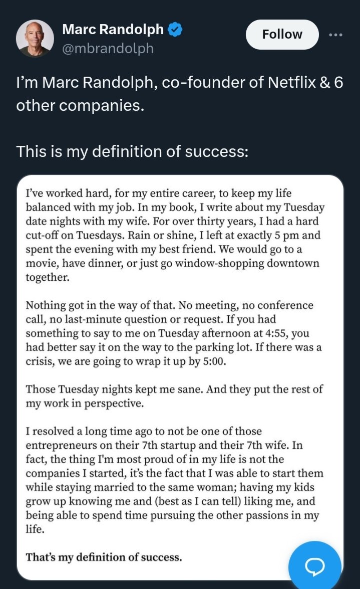 The definition of success The definition of success