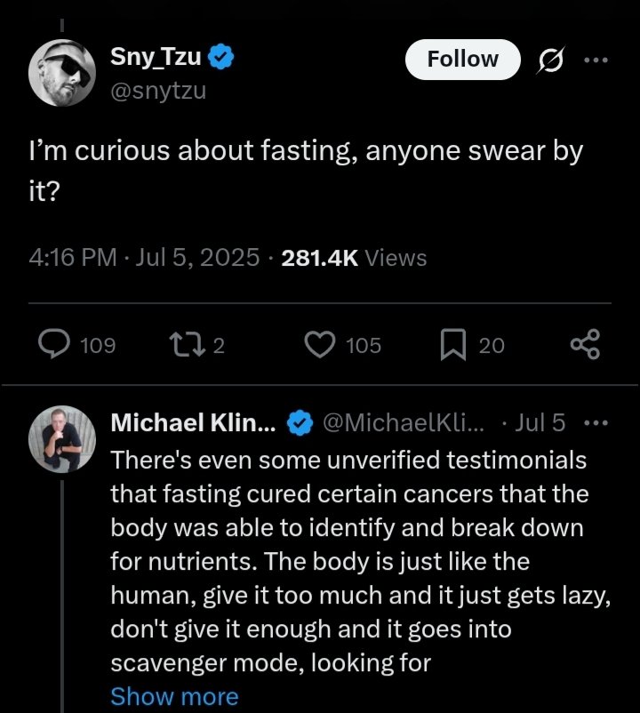 Fasting, yay or nay? Fasting, yay or nay?